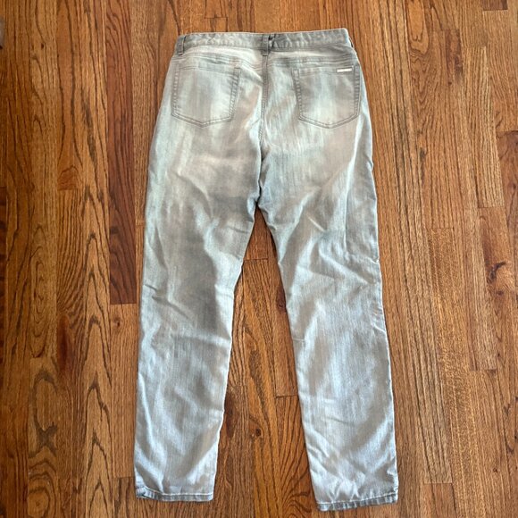 Michael Kors Women's Grey Jeans Size 12 - Picture 6 of 9